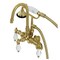 Kingston Brass AE303T7 Wall Mount Clawfoot Tub Faucets, Brushed Brass AE303T7 - alternate 1